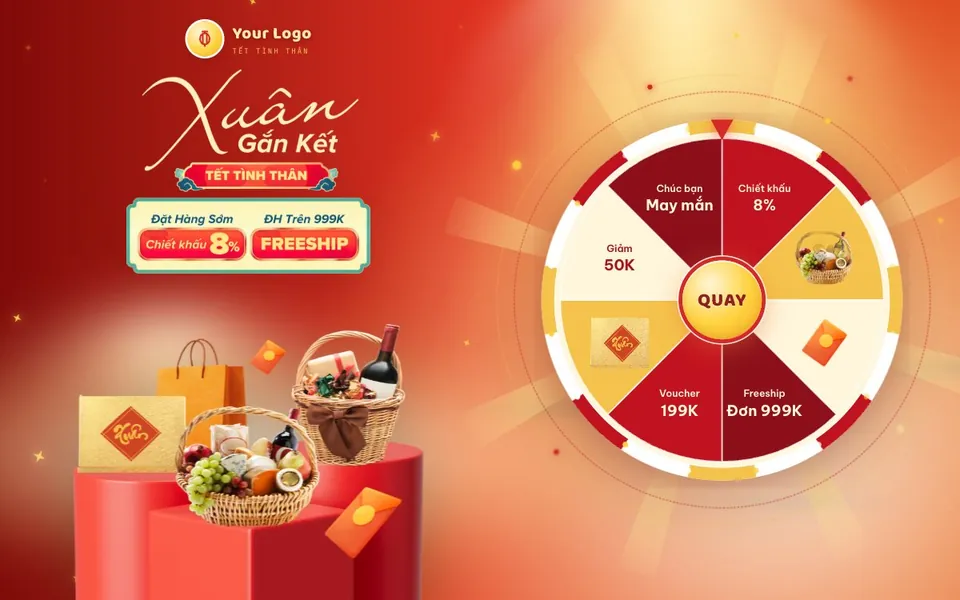 Tết sum vầy: Lì xì đầu năm cho khách hàng thân thiết