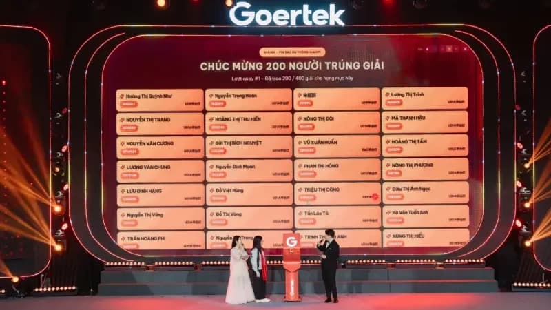 Sân khấu sự kiện doanh nghiệp quy mô lớn
