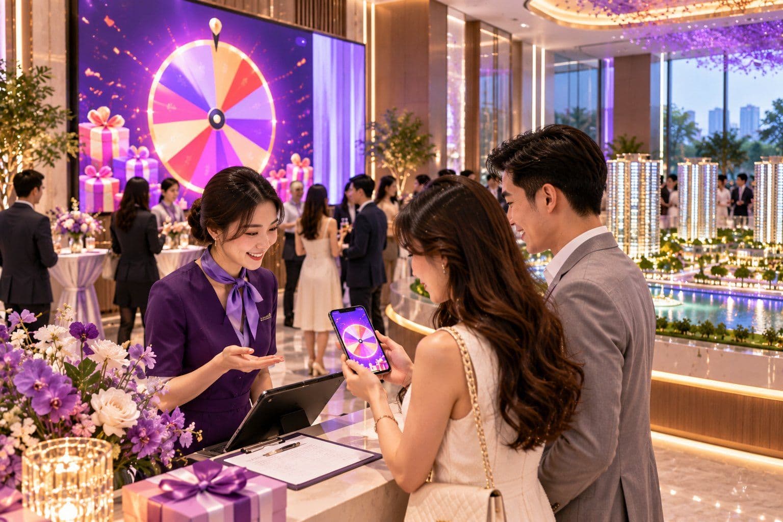 Real Estate Open House Engagement Game That Captures Leads