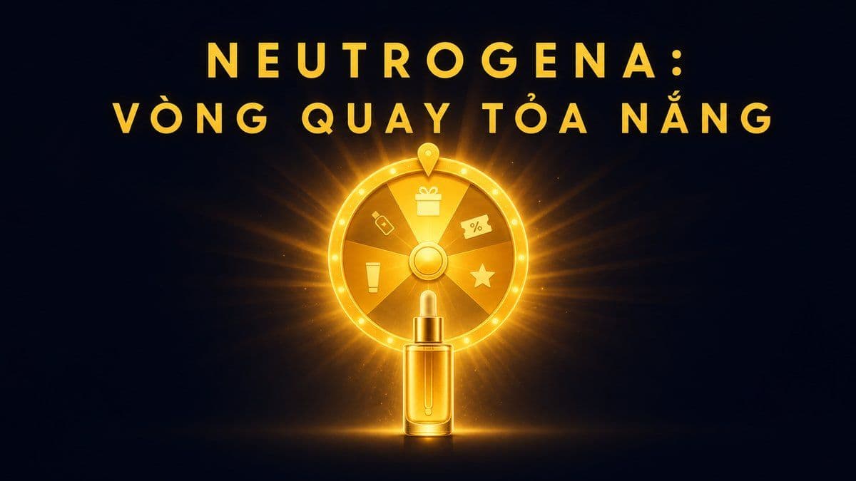 Case Study Neutrogena: Chiến Dịch Vòng Quay Tỏa Nắng