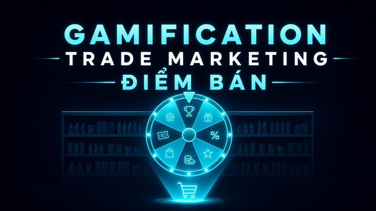 Gamification Trade Marketing Điểm Bán: Vòng Quay May Mắn